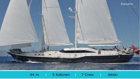 44 m Yacht - 10 Guest - 8 Crew
