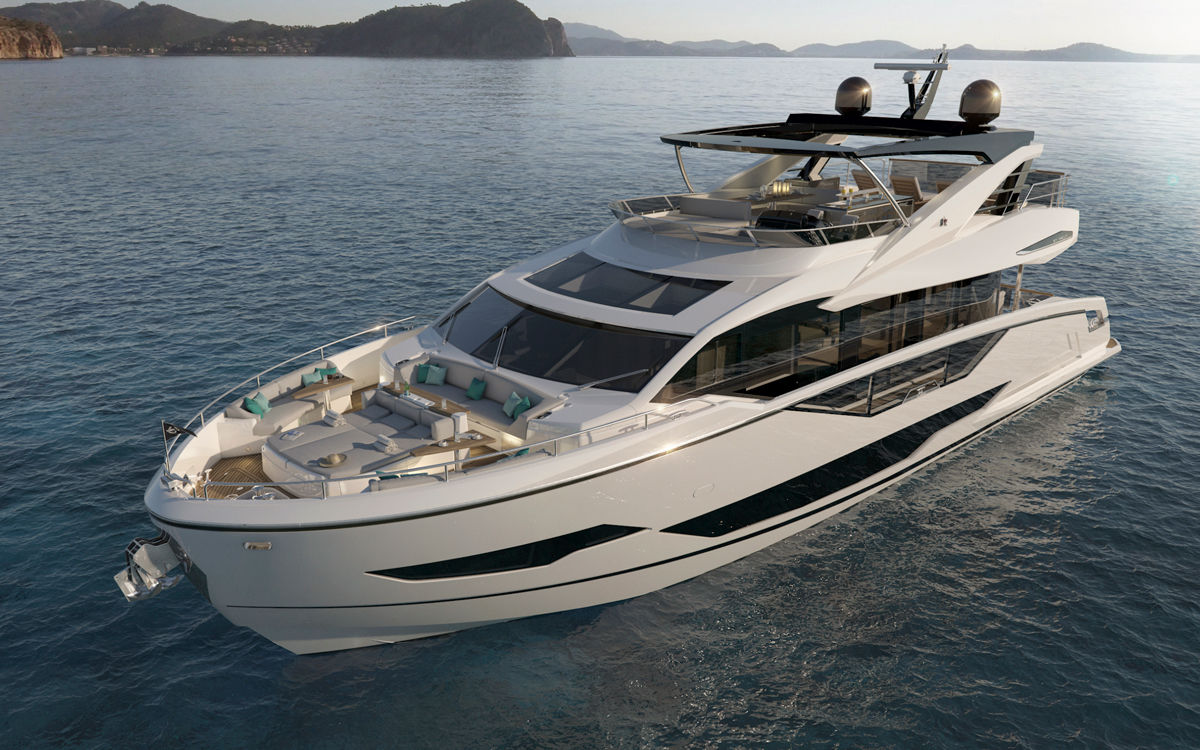 Brandnew Sunseeker 87 with Fly" - image 1