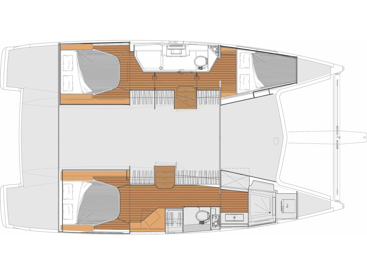 Fountaine Pajot Lucia 40 Owner Version - фото 2