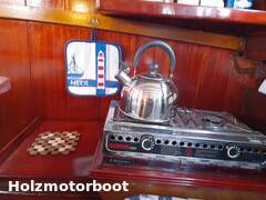 G. Pehrs Holzmotorboot/Angelboot - resim 8