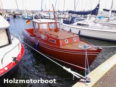 G. Pehrs Holzmotorboot/Angelboot - resim 1