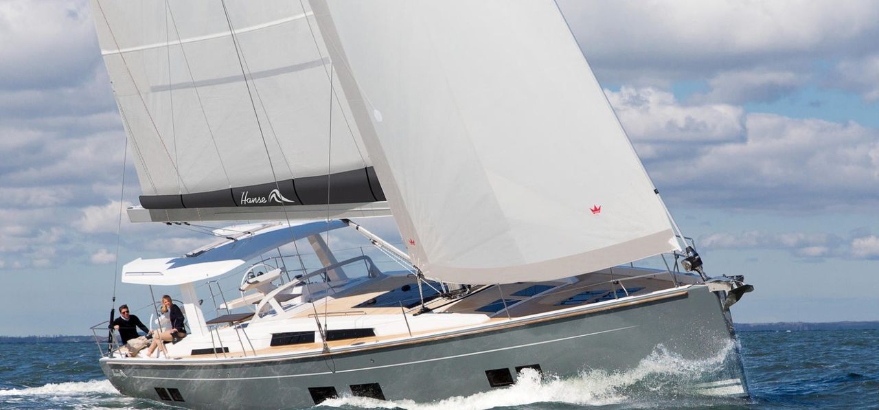 Hanse 588 Skippered mit A/C - picture 1