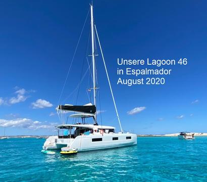Lagoon 46 with top Features