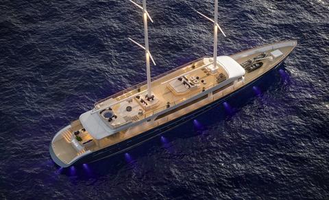 Luxury Sailing Yacht 41 mt