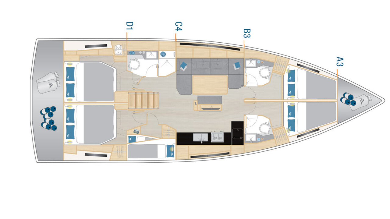 NEW 2023! Hanse 460 - picture 2